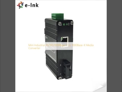 Mini Industrial 10/100/1000Base-T para 1000Base-X Media Converter