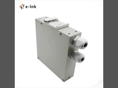 Caixa de tala da fibra do Ruído-trilho de 6 portos