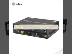 Extensor de Fibra Óptica DP1.2 4K@60Hz 4:4:4 Áudio e Vídeo Não Comprimidos