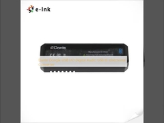 Dongle Dante USB I/O Conversor Digital de Áudio USB Bidirecional
