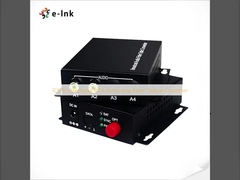 áudio bidirecional de 1Ch RCA sobre o conversor ótico da fibra