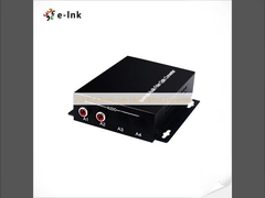 áudio de 2Ch RCA sobre o conversor ótico da fibra