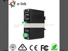 Ethernet 10/100Base-TX industriais sobre UTP com PoE+ & prolongamento do prisioneiro de guerra