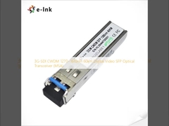 3G-SDI CWDM 1270~1610nm 60km Vídeo Digital Transceptor Óptico SFP (MSA)
