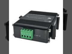 Mini Industrial 1000BASE-X para 10/100/1000BASE-T 90W PoE++ Media Converter Suporta DIN-Rail & Wall-m