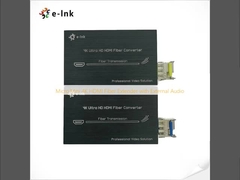 Micro Mini 4K HDMI Fiber Extender com áudio externo