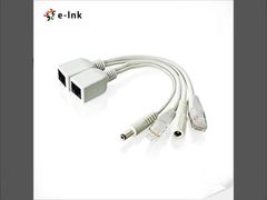 Kit PoE Passivo (Divisor PoE Passivo + Injetor PoE Passivo) Aplicação PoE fácil de instalar para A