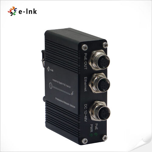 Latest company news about Poder inabalável para redes móveis. E-link China lança EN50155 M12 PoE+ Injetor para material circulante.