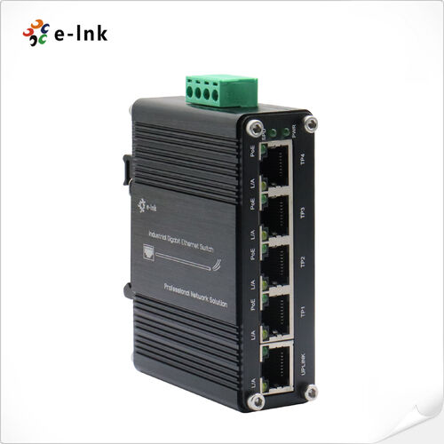 Latest company news about Novos parâmetros para redes de borda. E-link China lança switch Ethernet industrial 2.5G ultra-compacto de 5 portas.