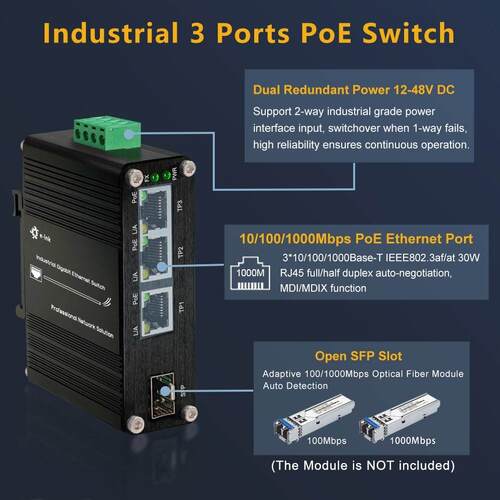 Latest company news about Aprimore Redes Industriais com Soluções de Mini Switch PoE Industrial de Fibra