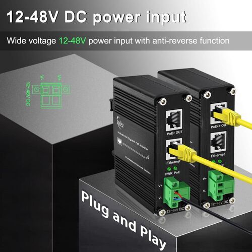 Latest company news about Aumente a energia da sua rede: PoE Injector para conexões industriais transparentes