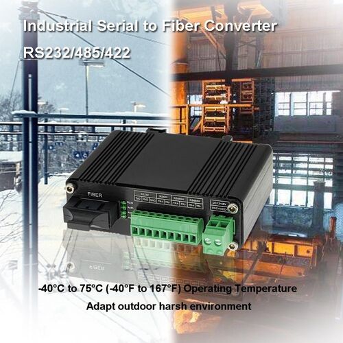Latest company news about Grande Modem de Fibra Óptica Serial Industrial para Transmissão Serial Estável de Longa Distância