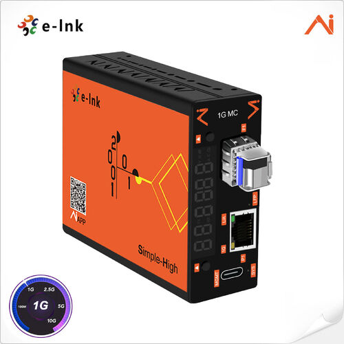 Latest company news about E-link lança o LNK-AI3011M-SFP: Conversor de mídia de fibra gerenciada inteligente alimentado por IA redefine a manutenção da rede