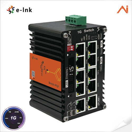 Latest company news about E-link lança a primeira série de mini-interruptores Ethernet gerenciados por inteligência artificial