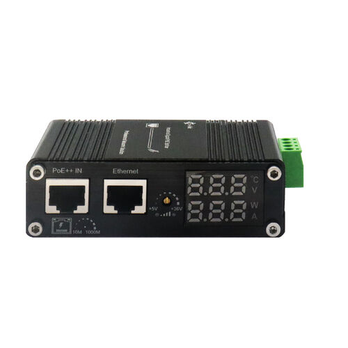 Latest company news about E-link LNK-INS901-LED Divisor PoE++ Industrial 802.3bt: Alimentando Dispositivos de Borda Não PoE com Confiança