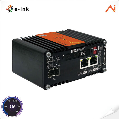 Latest company news about E-link Lança o Primeiro Conversor de Mídia de Fibra Industrial PoE++ Gerenciado Inteligente com IA de 90W e Booster de Tensão do Mundo