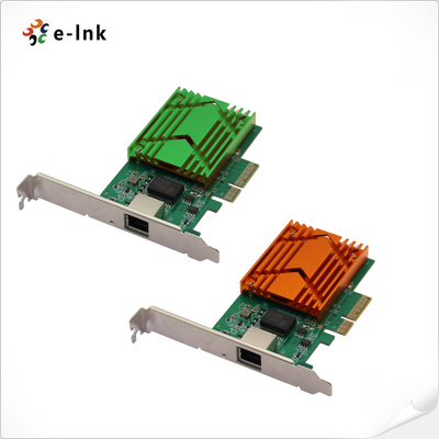 Adaptador de rede Ethernet PCIe x4 de porta única RJ45 10G
