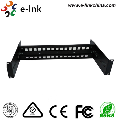 Suporte para montagem em rack de 19 polegadas para produtos de trilho DIN