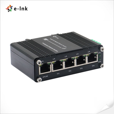 Mini Switch Ethernet de Gigabit de 5 portas industriais