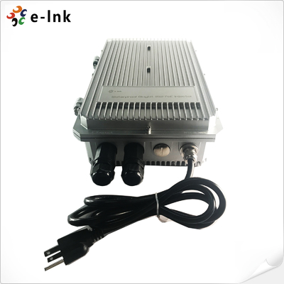 Injetor PoE+ de 95W para uso industrial exterior IP67 impermeável 802.3bt