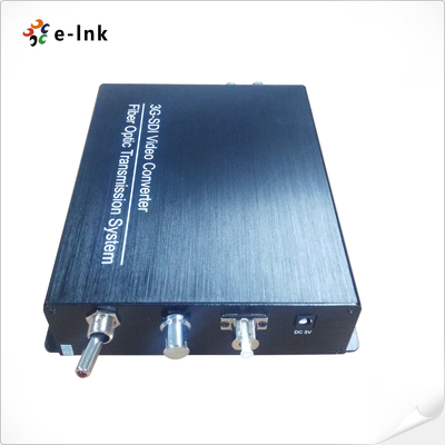 3G/HD/SD-SDI, RS422, Áudio, Ethernet, Tally, Intercom e Retorno de Vídeo através de Multiplexador de Fibra