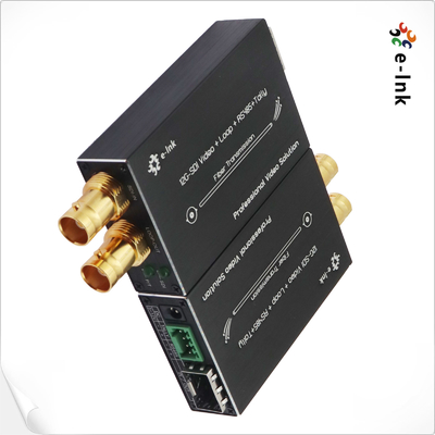 Mini 12G-SDI para conversor de fibra com Tally e RS485