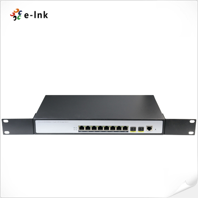 Switch Ethernet Gerenciado L2+ 8 Portas 10/100/1000T + 2 Portas 100/1000X SFP