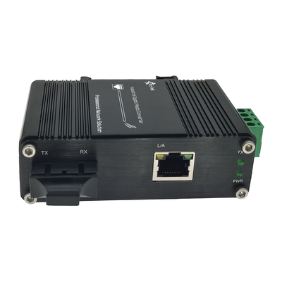 Mini Industrial 10/100Base-T para 100Base-FX Media Converter