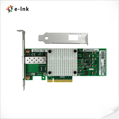 Adaptador de Servidor PCI Express x8 Porta Única SFP+ 10 Gigabit (Baseado em Intel 82599EN)