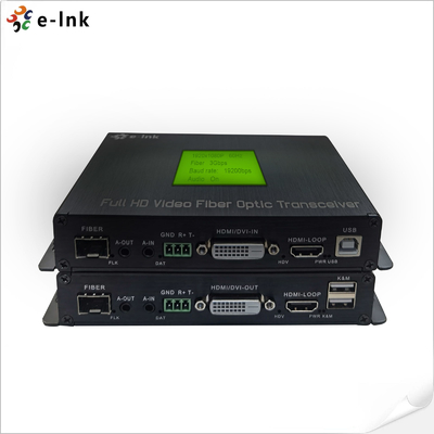 Conversor de Fibra HDMI Multifuncional gerenciado na Nuvem
1Ch 1080P HDMI + USB KVM + 1Ch RS232 + 1Ch Áudio Estéreo Bidi + GPIO