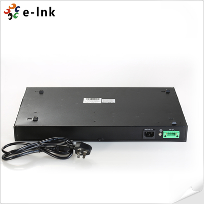 24 portas 10/100/1000Base-T + 4x1000Bae-SFP Managed PoE Switch