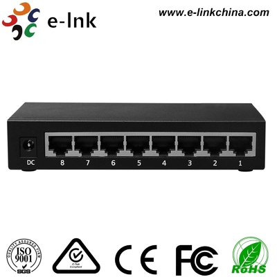 Switch Ethernet de 8 portas 10/100/1000Mbps não gerenciável