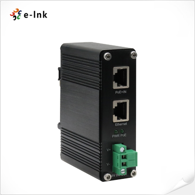 Industrial 10/100/1000Mbps 802.3at PoE+ Splitter Tensão de saída 5VDC