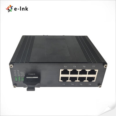 Interruptor Ethernet Industrial de 8 portas 10/100/1000Base-T + 1 porta 1000Base-X