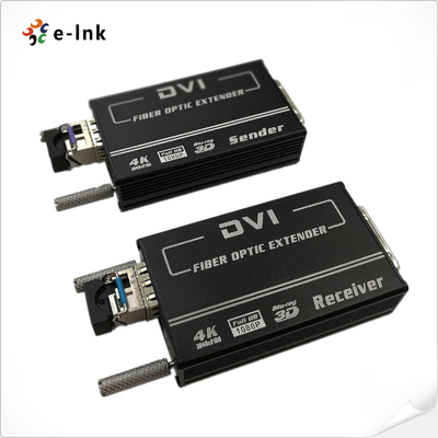 Mini 4KX2K DVI Fiber Transceiver SM10-80KM EDID manual