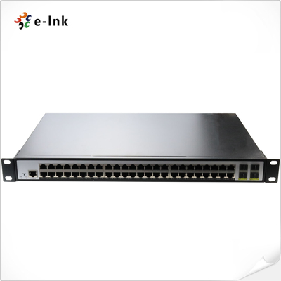 L2 + 48 porta 10/10/1000t 802.3At Poe + 4-porta 100/1000x SFP Gerenciado Switch