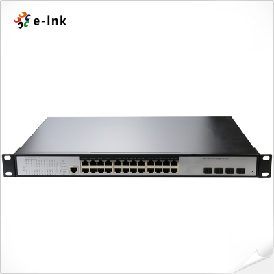 Switch Ethernet Gerenciável L3 24 Portas 10/100/1000T + 4 Portas 10G SFP+
