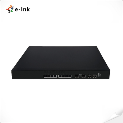 L2 Gerenciado 8-Port 1G/10G Base-T + 2-Port 10G SFP+ Gigabit Ethernet Switch