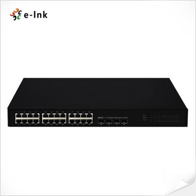 Switch Ethernet L3 Gerenciado 24G + 4x1000M SFP