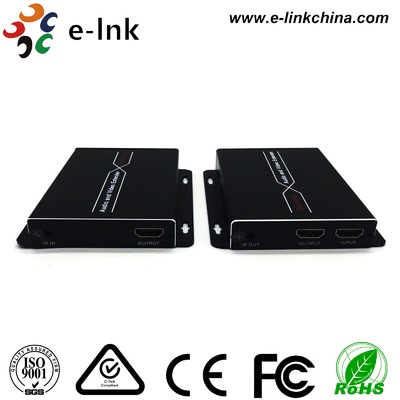 HDMI sobre o prolongamento CAT5/CAT6 com IR - 395 ft (120m)