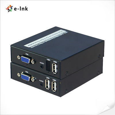 Extensor USB VGA KVM sobre CAT5/6 UTP até 1080P@60Hz