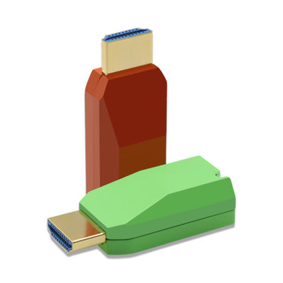 Mini HDMI 4K/30Hz sobre Extensor de Fibra Multimodo de Núcleo Único