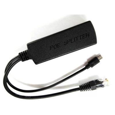 10/100/1000M 5V 2A PoE Splitter com porta Micro USB