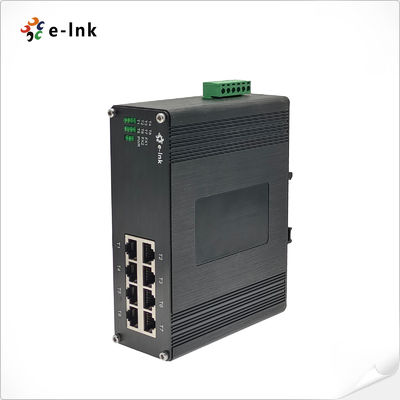 Comutador Ethernet Industrial de 8 portas 10/100/1000BASE-T não gerenciado