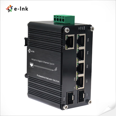 5-Port posto ponto de entrada industrial interruptor dos ethernet de 10/100/1000T + de 2-Port 100/1000X SFP com Passthrough do ponto de entrada