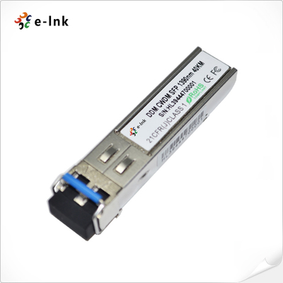 Transceptor óptico SFP de vídeo digital de 40 km (MSA)