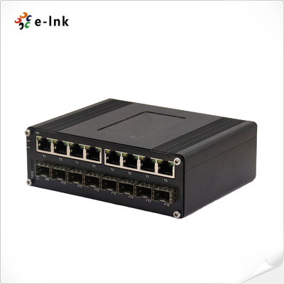Switch Ethernet Gerenciado Industrial L2+ 8 Portas 10/100/1000T + 8 Portas 1000X SFP