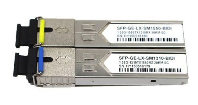 1.25Gbps Transceptor bidirecional SFP, 3km alcance 1310nm TX / 1550nm RX