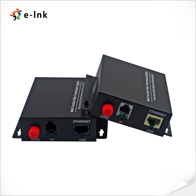 1Ch POTS (FXO/FXS) Telefone sobre Multiplexador de Fibra