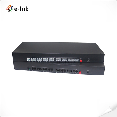 16Ch POTS ((FXO/FXS) Telefone através de Fibra Mux